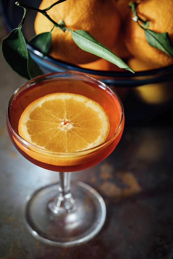 Orange Cocktail Photograph