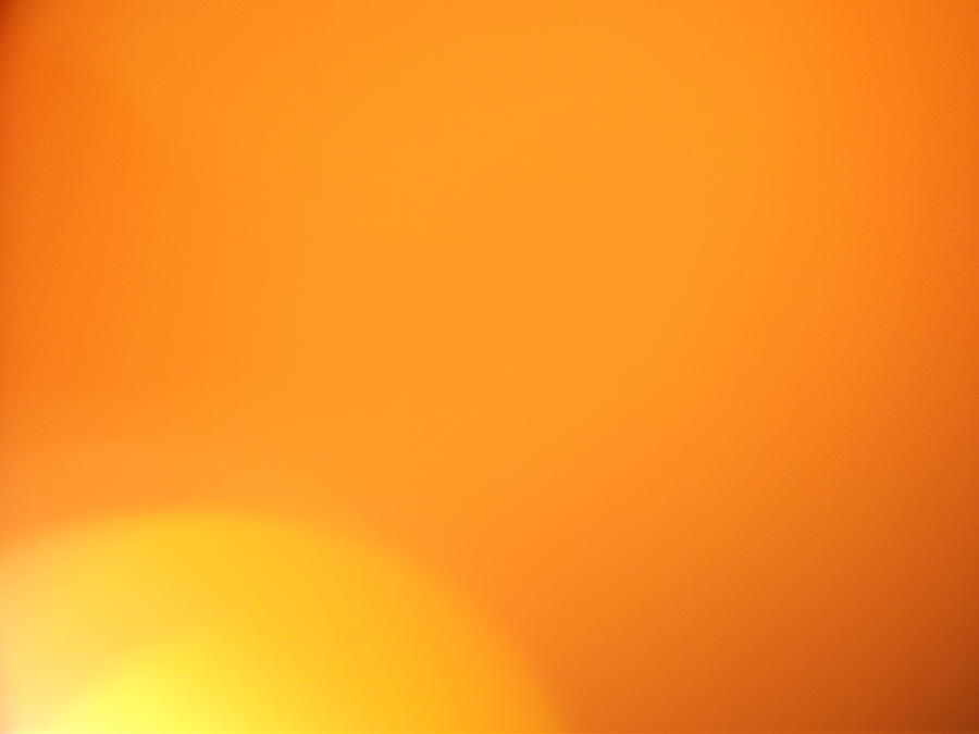  Orange Color  Gradient Photograph by Greg Sawyer