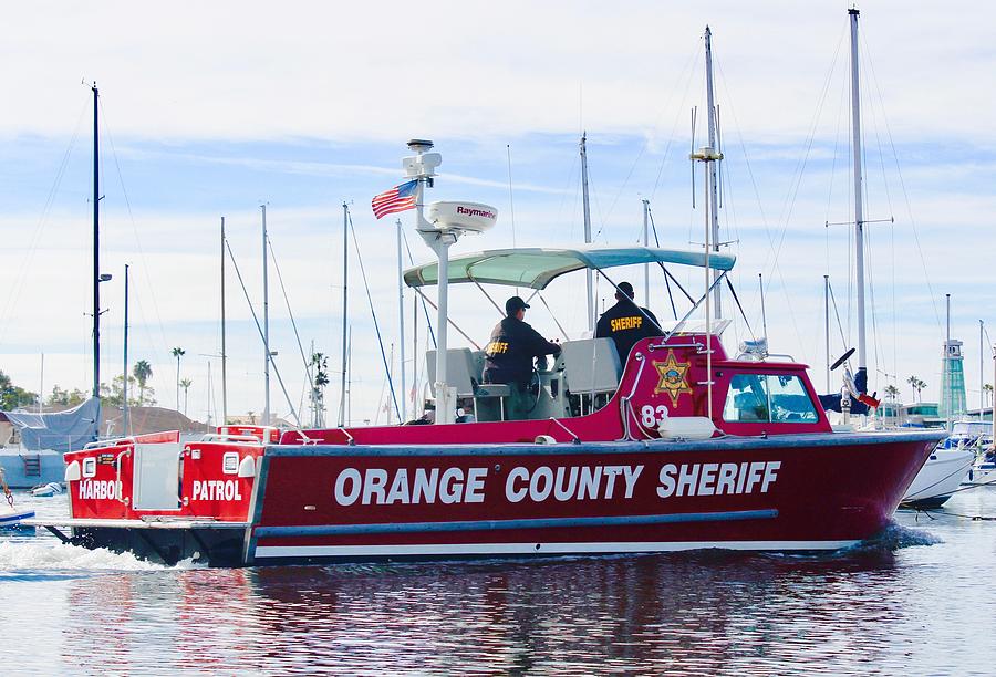 Orange County Sheriff Photograph by Carol Tsiatsios