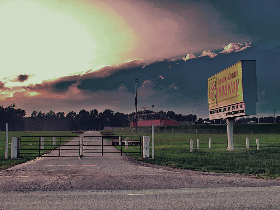 Orange County Speedway Photograph by David A Brown