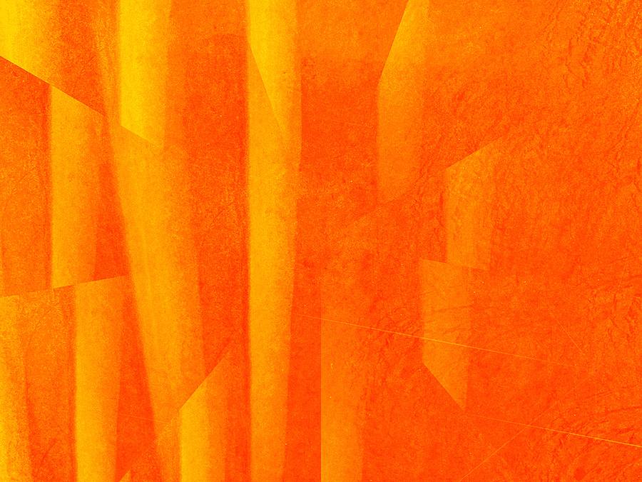 Orange Dimension Photograph by Dietmar Scherf