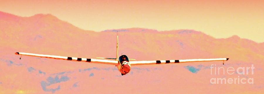 Orange Dream Sailplane Photograph by Gus McCrea