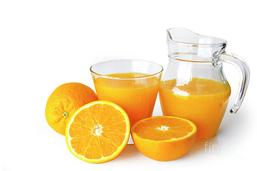 Orange Juice Photograph by Carlos Caetano