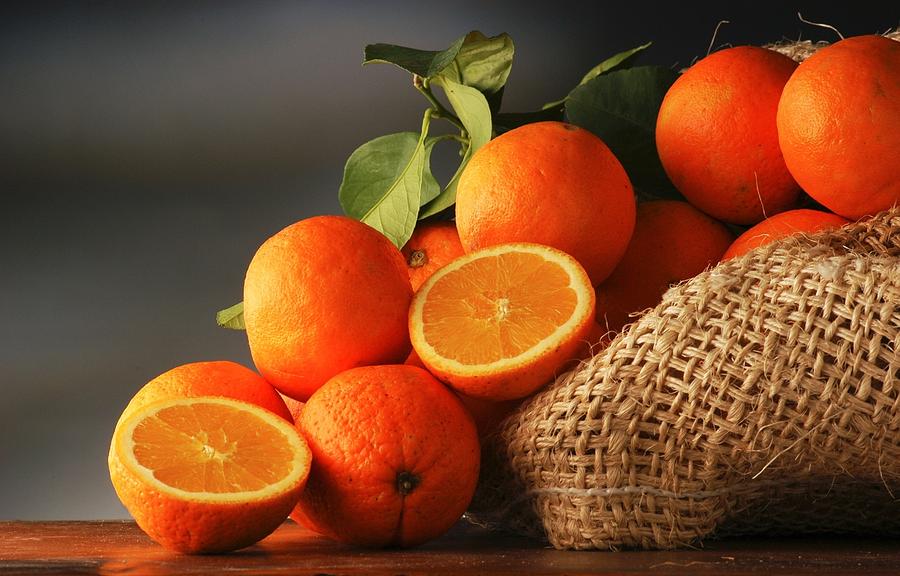 Fruit Digital Art - Orange by Maye Loeser