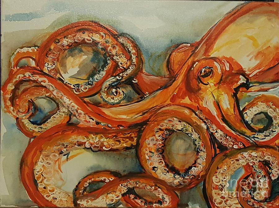 orange mood octopus