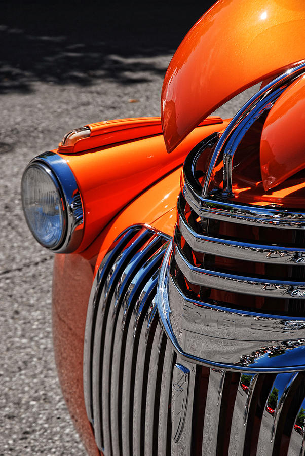 Car Photograph - Orange Peeler by Wayne Stadler