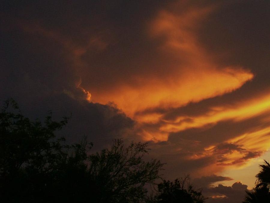 Sunset Photograph - Orange Sky 2 by Kathleen Heese