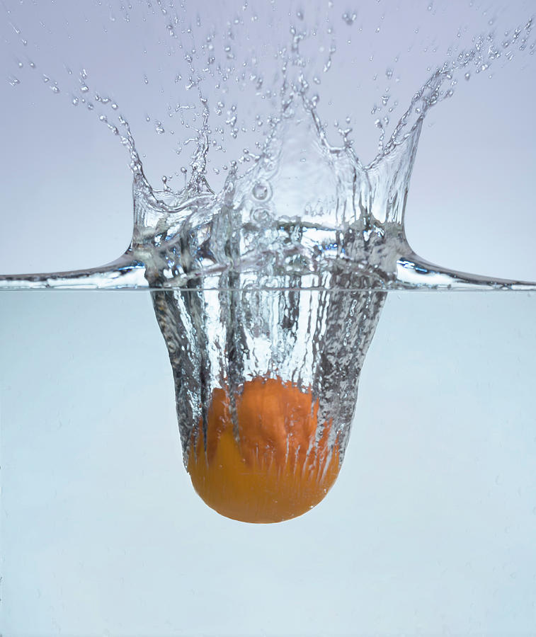 Orange Splash Photograph