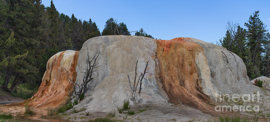 Yellowstone National Park Photograph - Orange Spring Mound by Charles Kozierok