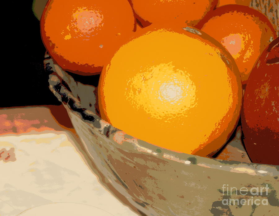 New Orleans Orange Still Life Abstract Photograph