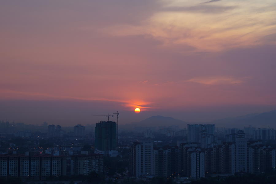 Orange Sun Photograph by Faashie Sha