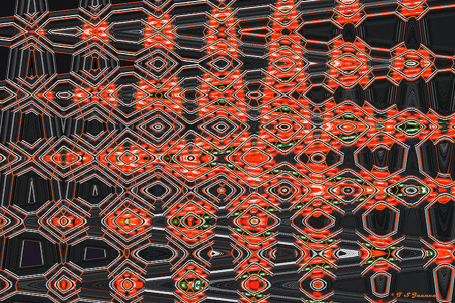 Orange Sweet Chilli Peppers Digital Art by Tom Janca