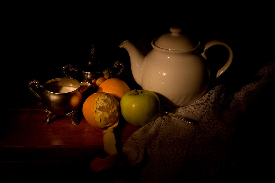 Orange Tea Photograph by Levin Rodriguez
