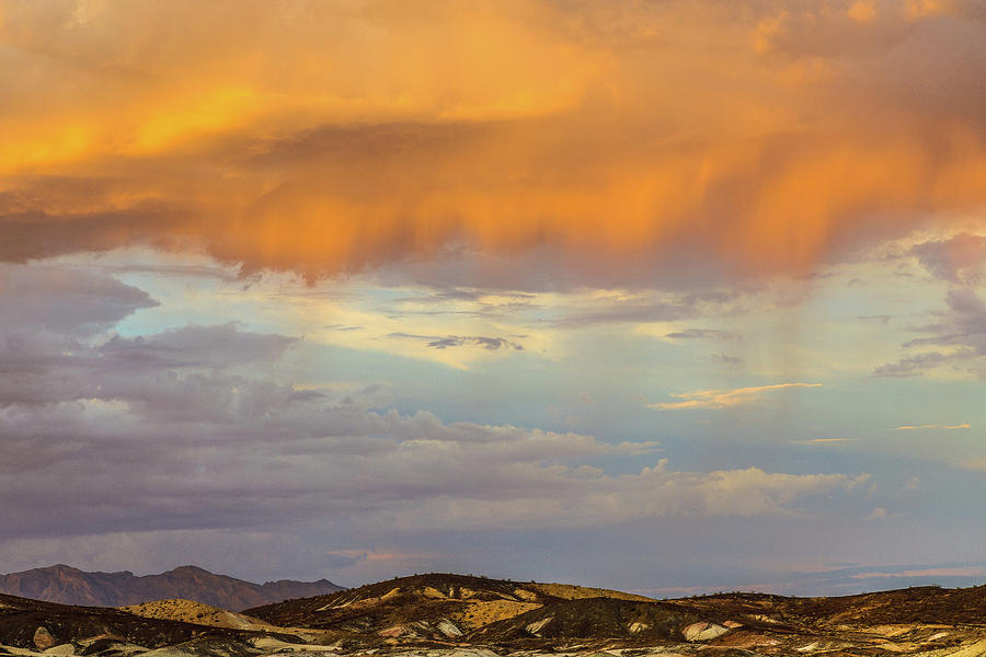 Lake Mead National Recreation Area Photograph - Orange Virga by James Marvin Phelps