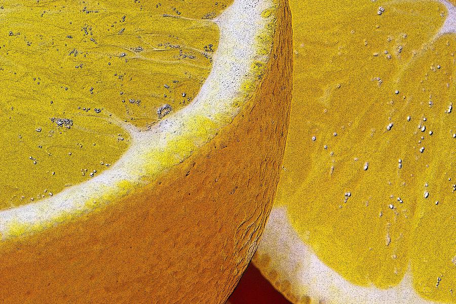 Orange Wedges Photograph by Marnie Patchett | Fine Art America
