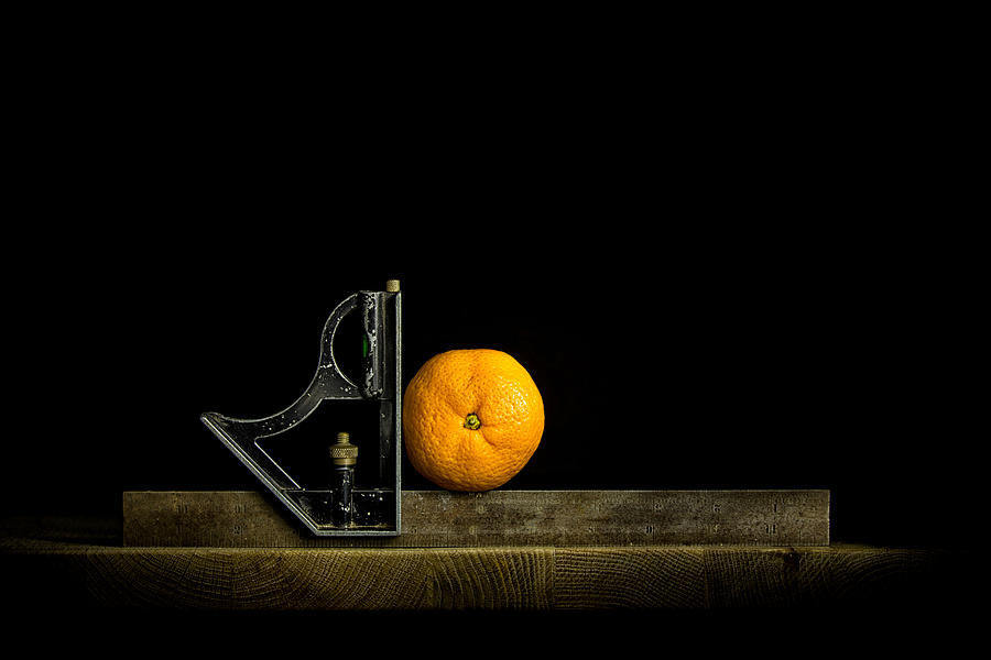 Orange Photograph - Oranges aint square by Nigel R Bell