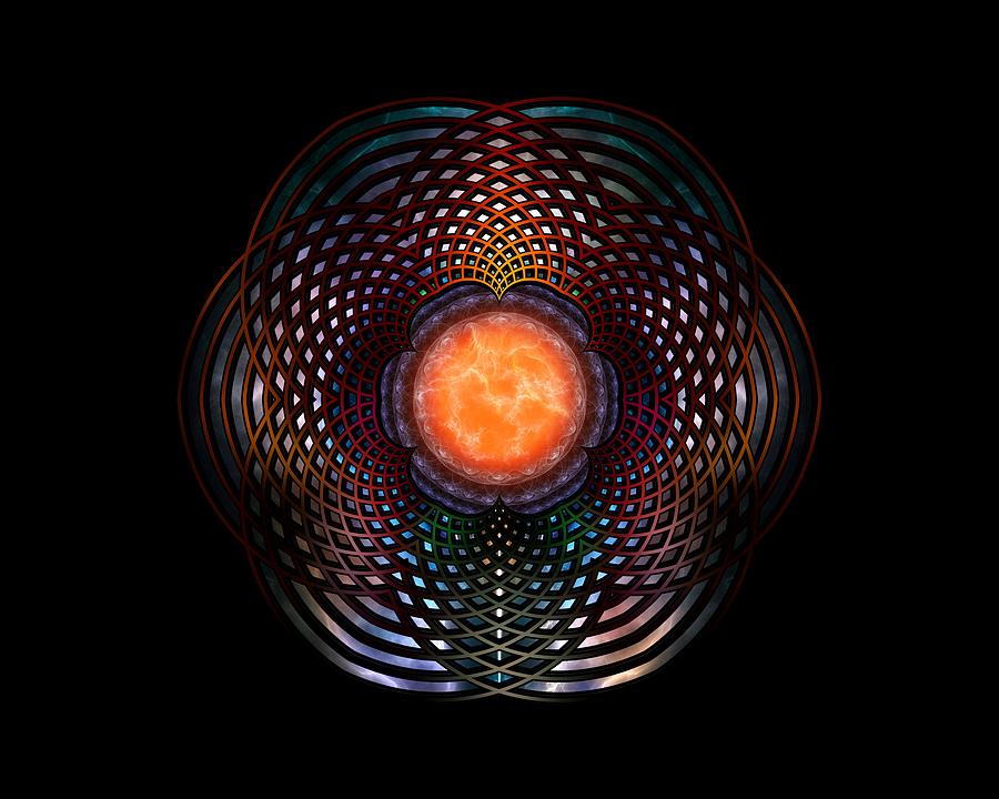 Orb Moon Rings Digital Art by Xzendor7 Orb Moon Rings Digital Art by Xzendor7