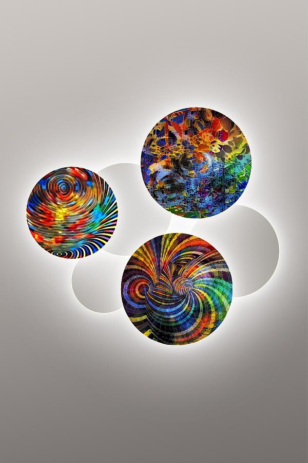 Orbit Surreal Digital Art by Lawrence Allen