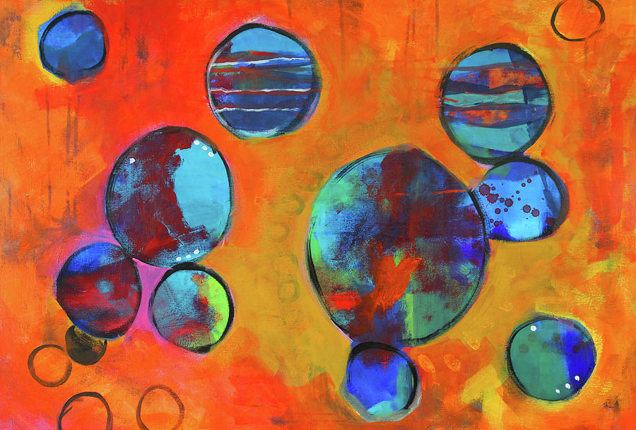 Orbita Painting by Nancy Merkle