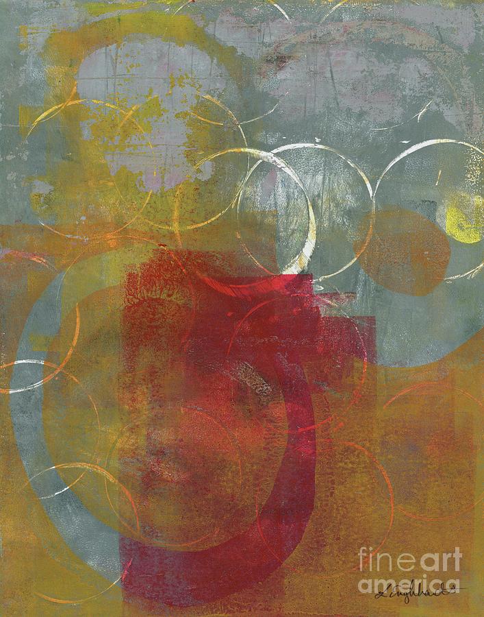Abstract Painting - Orbs by Laurel Englehardt