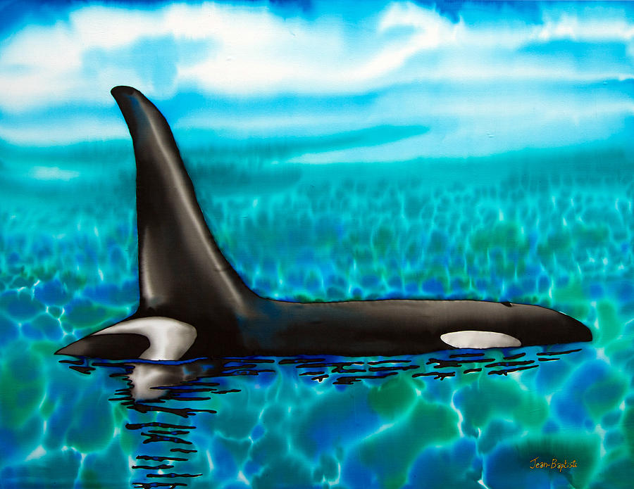 Orca Painting by Daniel Jean-Baptiste