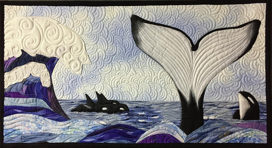 Orcas at Play by Jo Baner Orcas at Play by Jo Baner