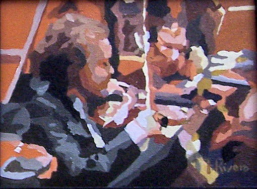 Orchestra 2 Painting by Fabian Rivero