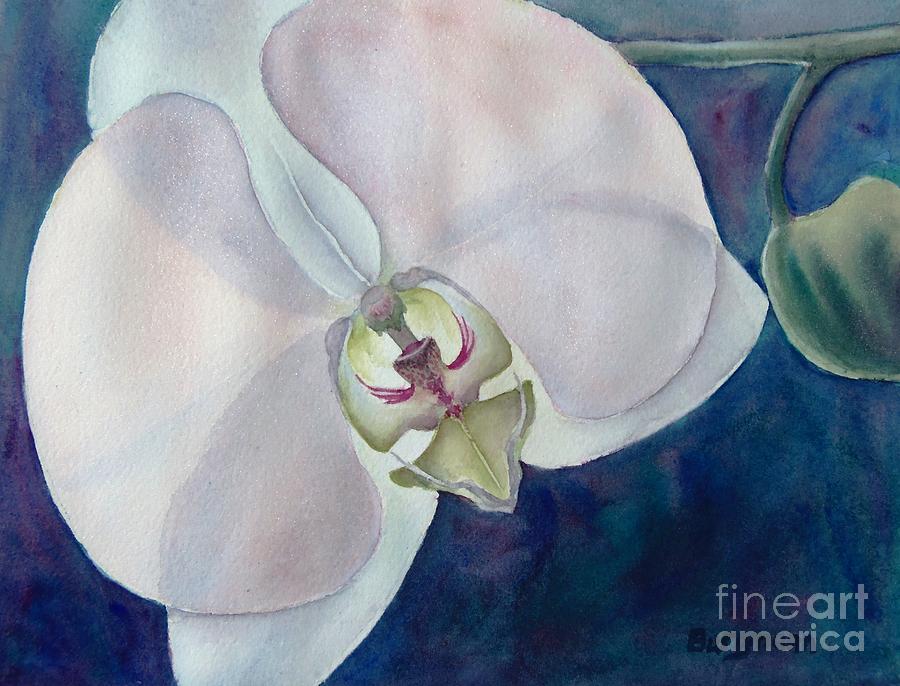 Orchid Angel Painting by Petra Burgmann