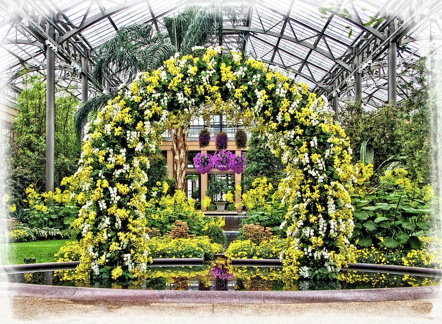 Orchid Arch at Longwood Gardens Photograph by Carolyn Derstine