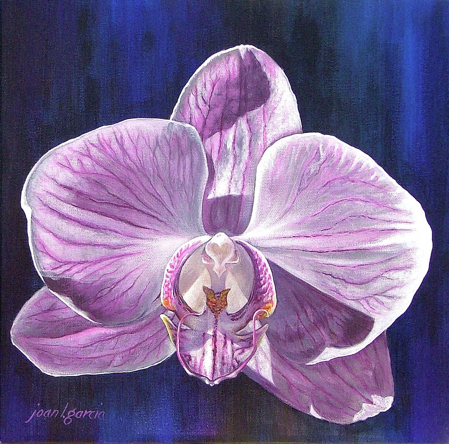 Orchid I Painting by Joan Garcia