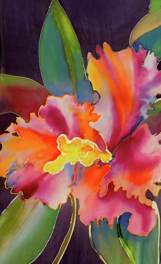 Orchid Painting by Mary Gorman