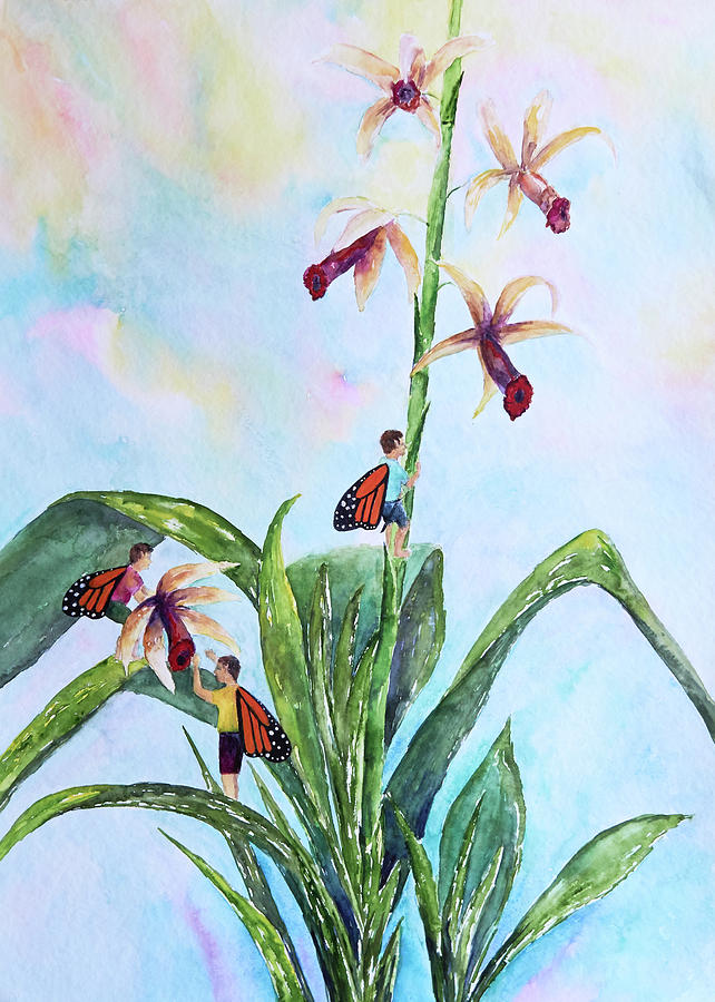 Orchid Thieves Painting by Patricia Beebe