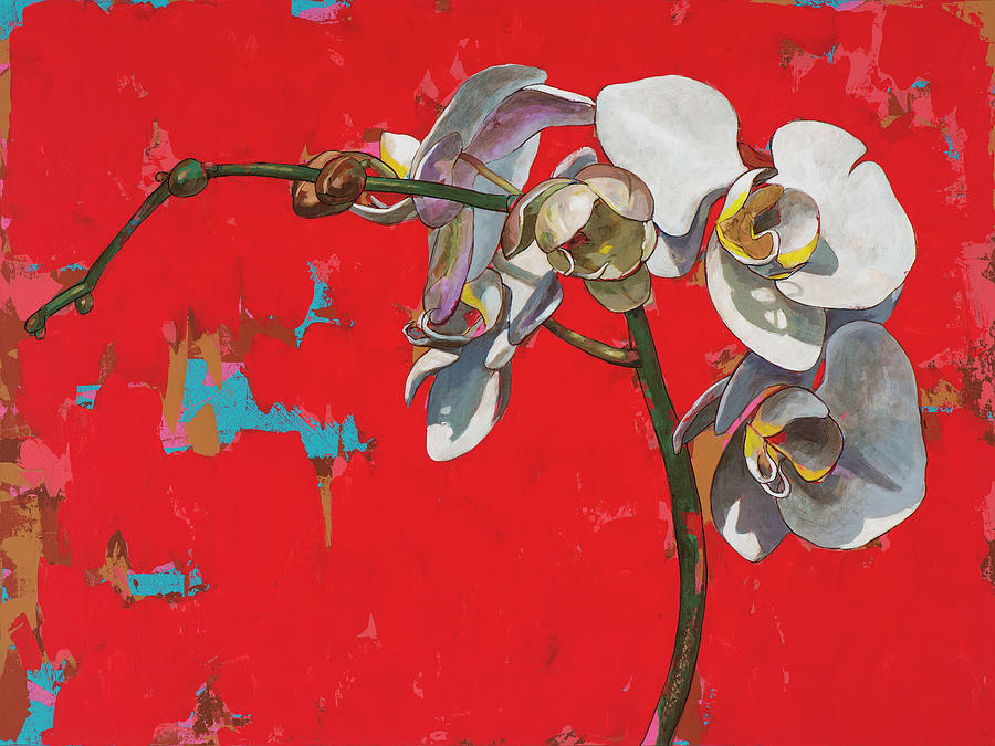Orchid Painting - Orchids #1 by David Palmer