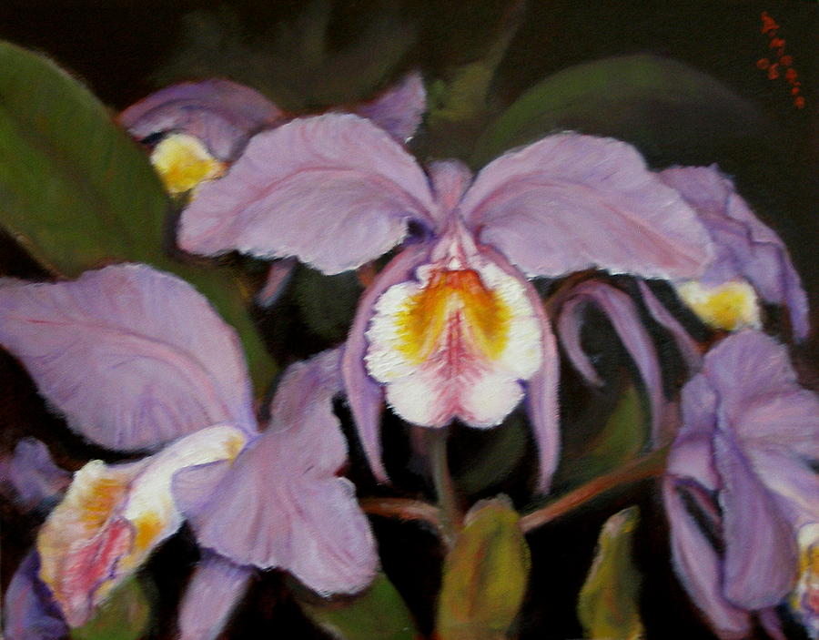Orchids Painting by Donelli  DiMaria