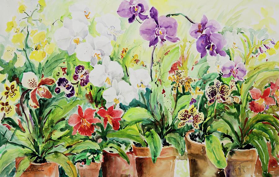 Watercolor Series No. 259 Painting by Ingrid Dohm