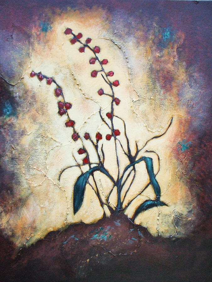 Orchid Painting - Orchids by Jennifer Bonset