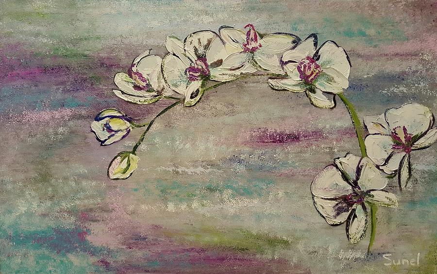 Orchids Painting by Sunel De Lange