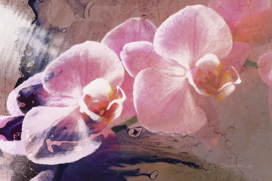 Orchids Whisper Photograph by Diane Lindon Coy