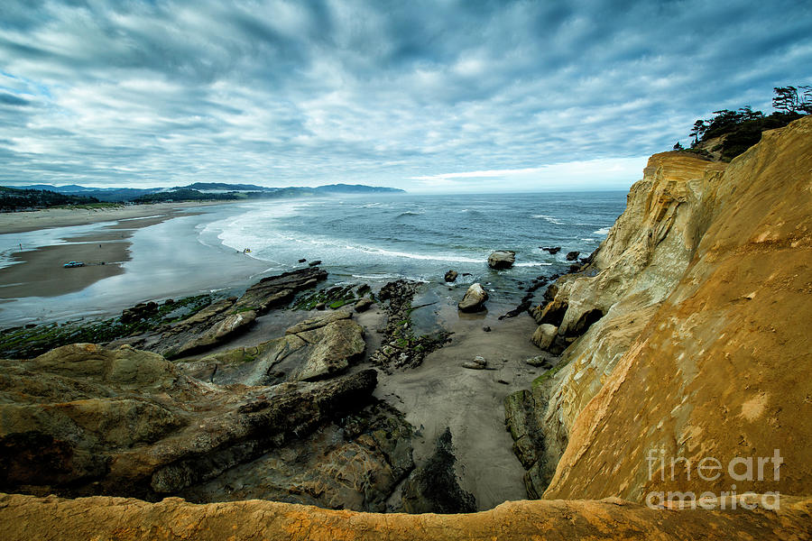 Oregon Beach  Photograph by Timothy Hacker