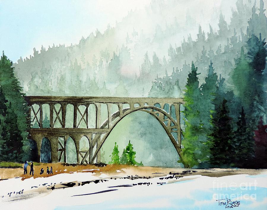 Oregon Beauty Painting by Tom Riggs