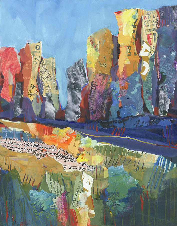 Oregon Painting - Oregon Canyon by Shelli Walters Oregon Painting - Oregon Canyon by Shelli Walters