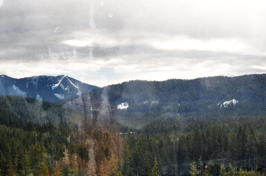 The Great Train Robbery Photograph - Oregon Cascade Range Landscape by Kyle Hanson