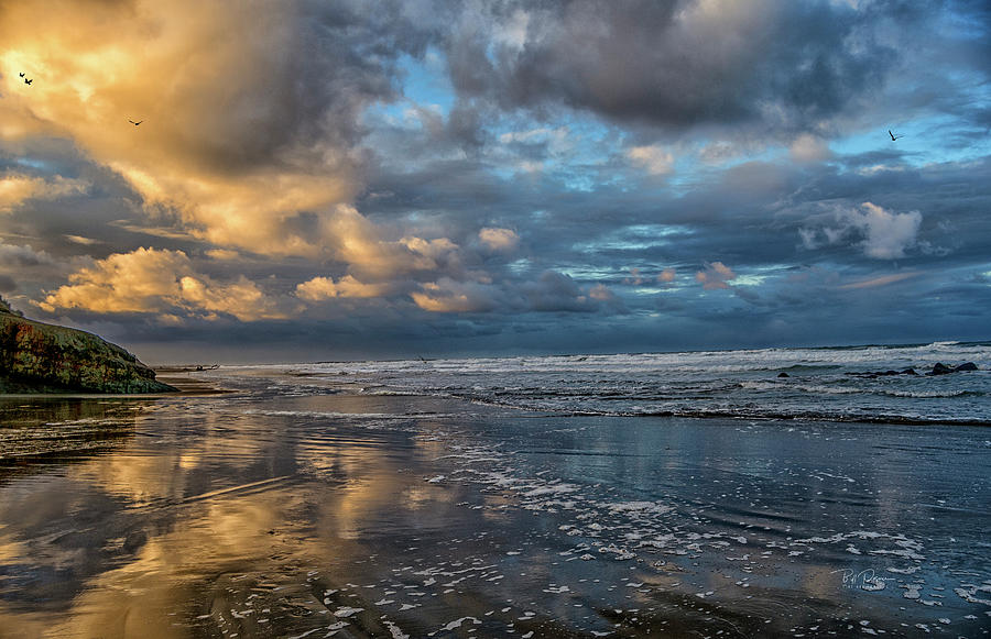 Oregon Coast Reflections Photograph by Bill Posner