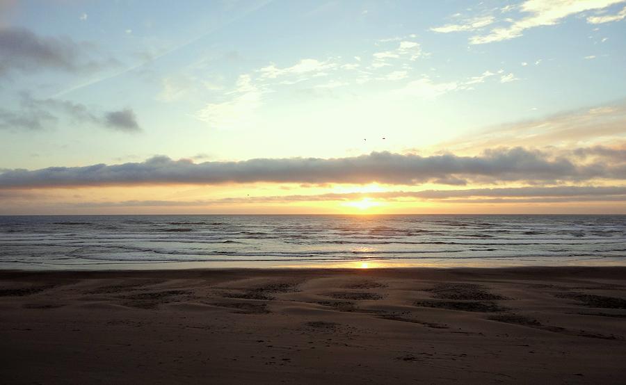 Oregon Coast Sunset  Photograph by John Lyes