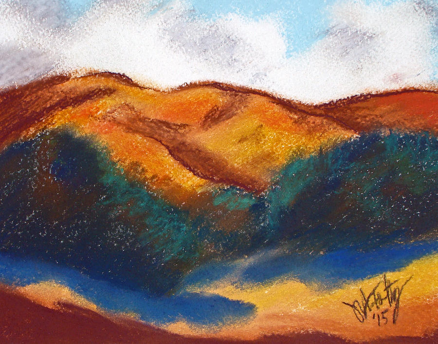 Oregon Hills Painting by Michael Foltz