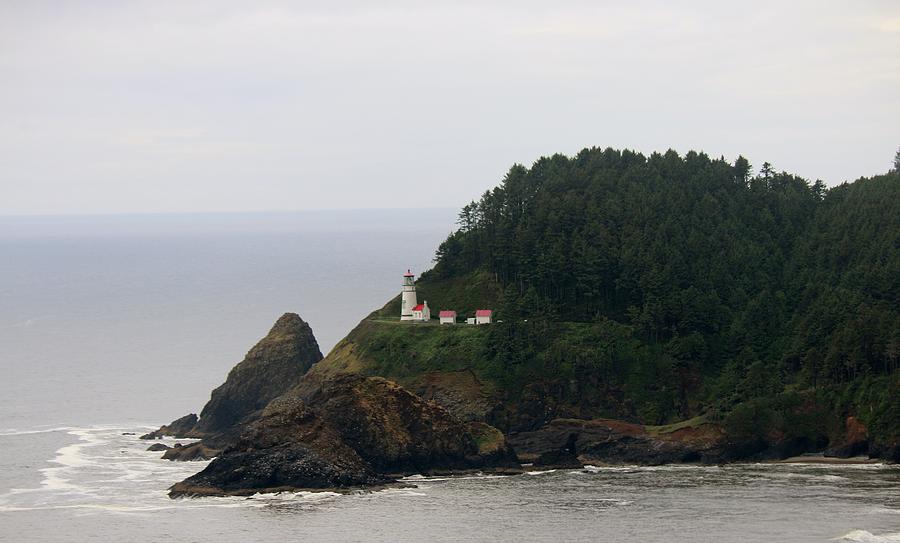 Oregon Lighthouse - 2 Photograph by Christy Pooschke