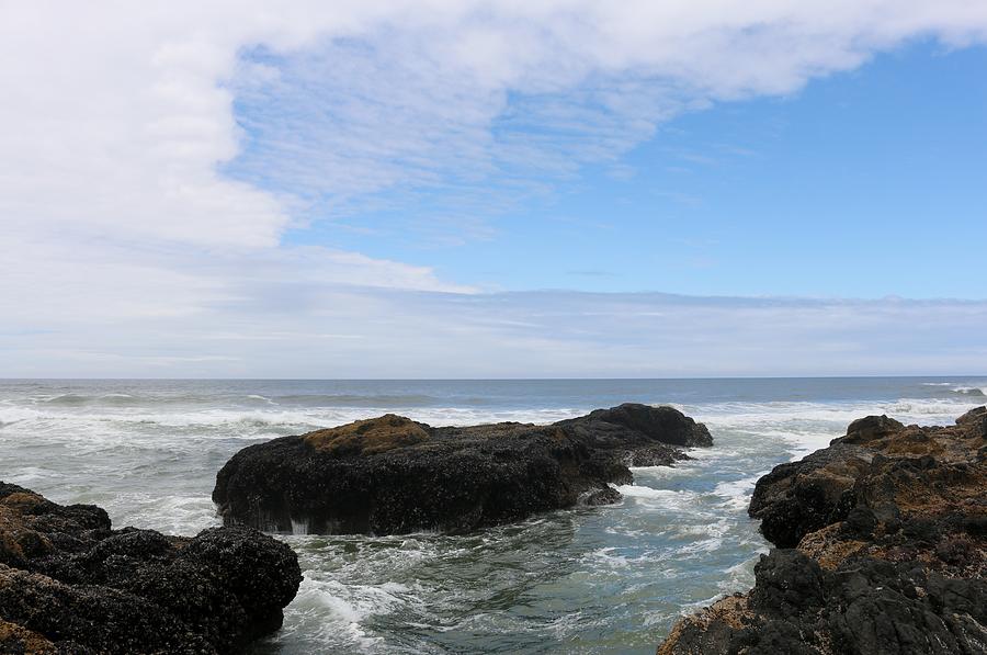Oregon Ocean View  Photograph by Christy Pooschke
