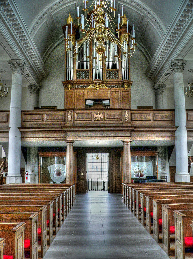 Organ at St Mary of Aldermanbury Photograph by David Bearden
