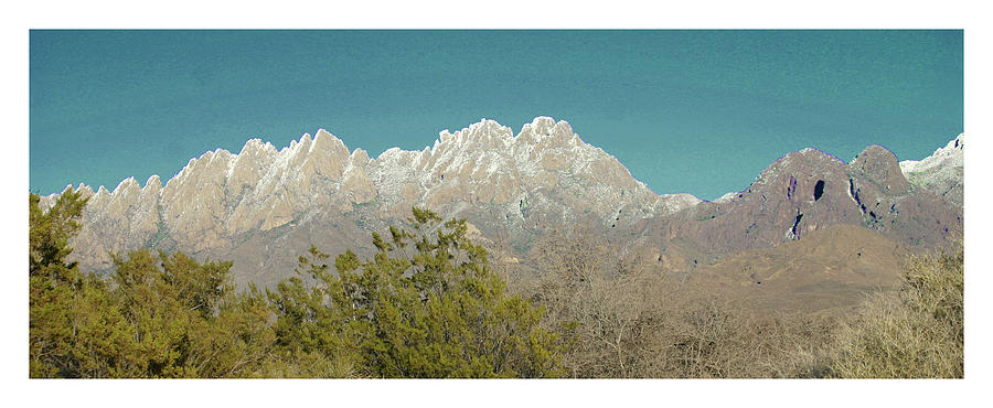  Organ Mountains after the first snow Photograph by Jack Pumphrey