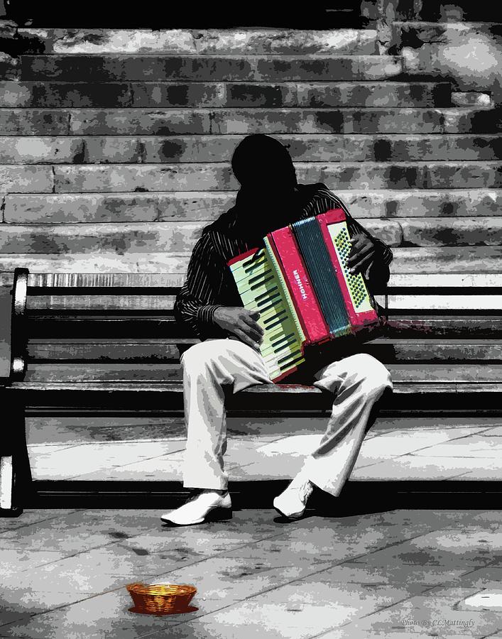 Organ Player Photograph by Coke Mattingly